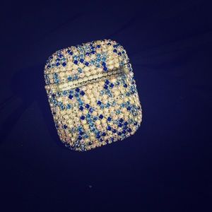 Bling bling air pod case